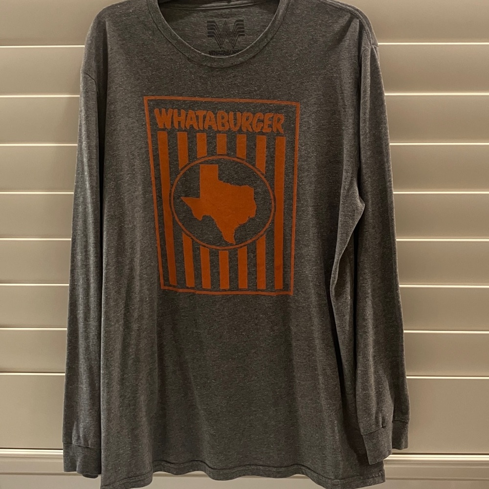 Men’s Texas Whataburger Longsleeve TShirt